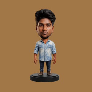 15.3d 3D Printed Miniature Figurine