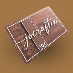 3 Custom Name Board